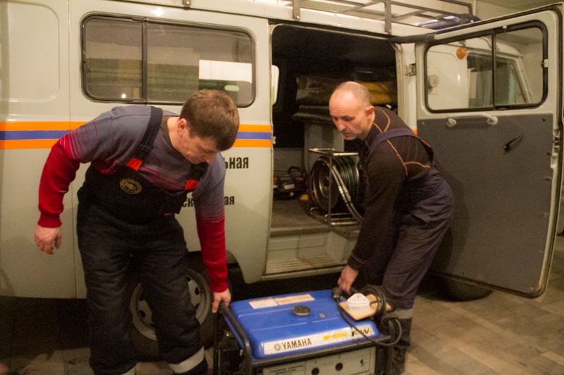 В сети появилось видео с ночных учений Забайкалпожспаса