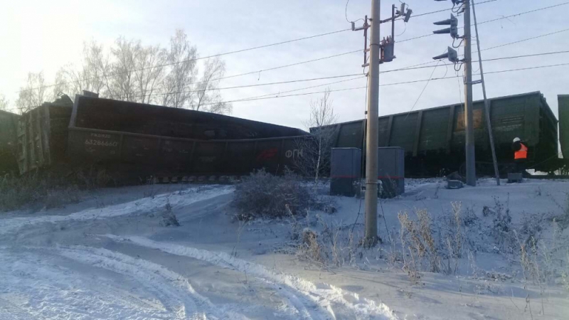 Поезда «идут по графику» - в ЗабЖД прокомментировали сход вагонов в Иркутской области