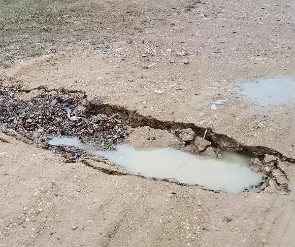 Жители поселка Застепь: «это не дорога, а кошмар»