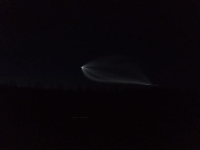 Забайкальцы увидели запущенную с космодрома Восточный ракету