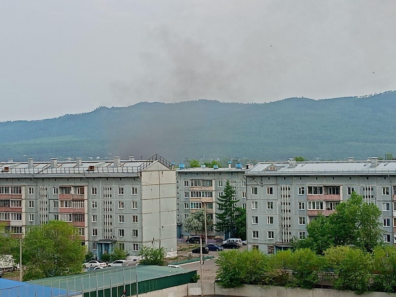 Мусор продолжает гореть в Чите | 31.05.2024 | Чита - БезФормата