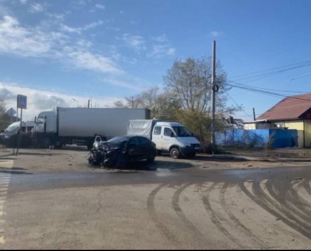 Тройное ДТП произошло в Чите — есть пострадавший