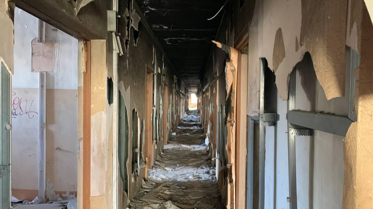 Народный фронт просит власти ускорить решение по зданию сгоревшего общежития