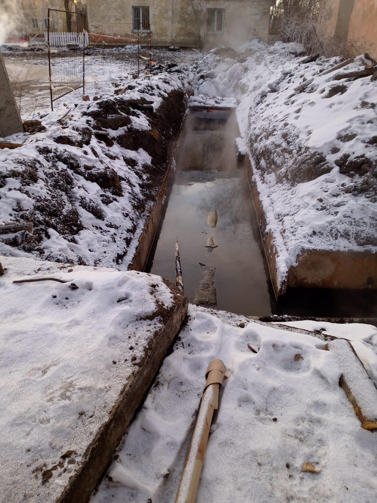 Читинцы возмущены раскопками ТГК-14: «боимся остаться без тепла»