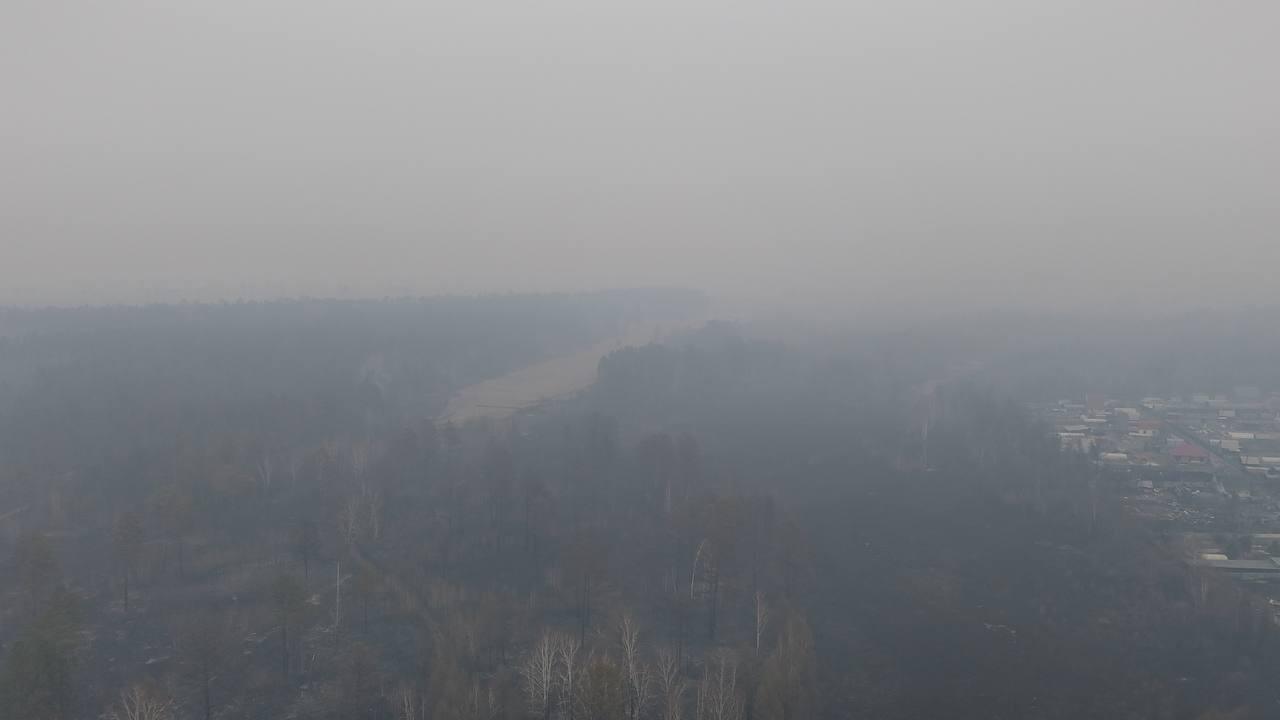 Появились кадры «Малиновки» после обрушившегося огня