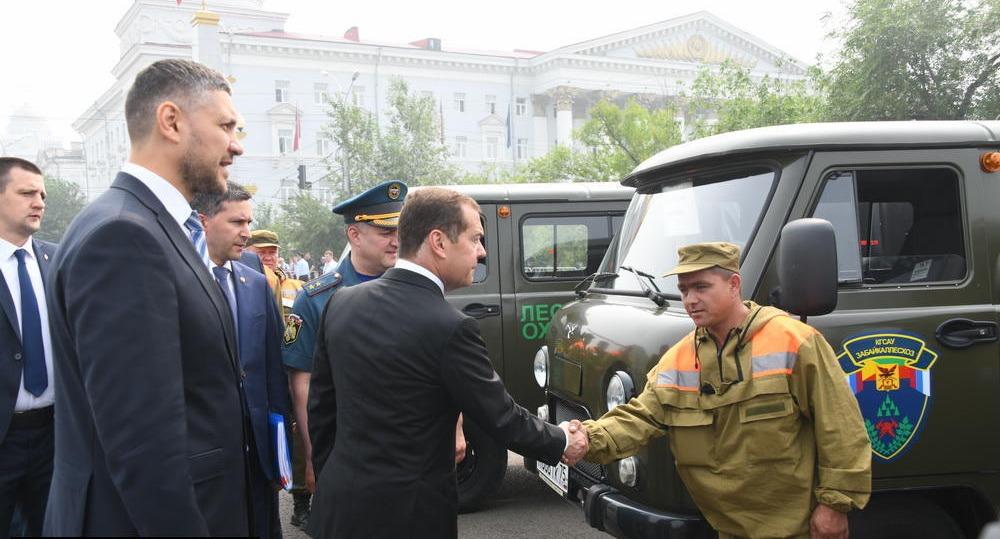 Медведев и Забайкалье. В фото и цитатах
