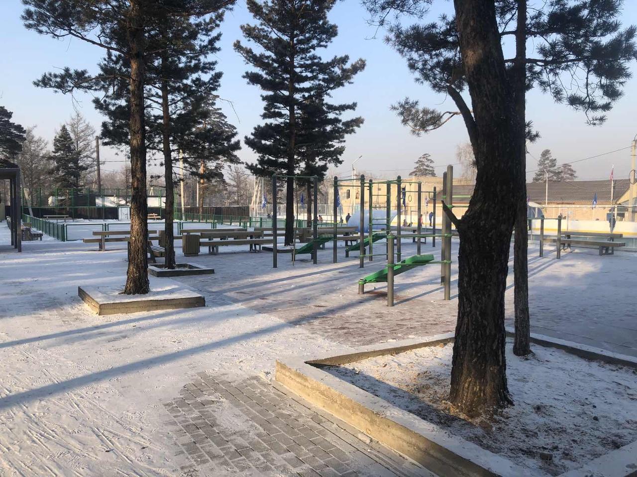 Парк «Берёзка» в Чите открыли после капремонта на 39 млн рублей