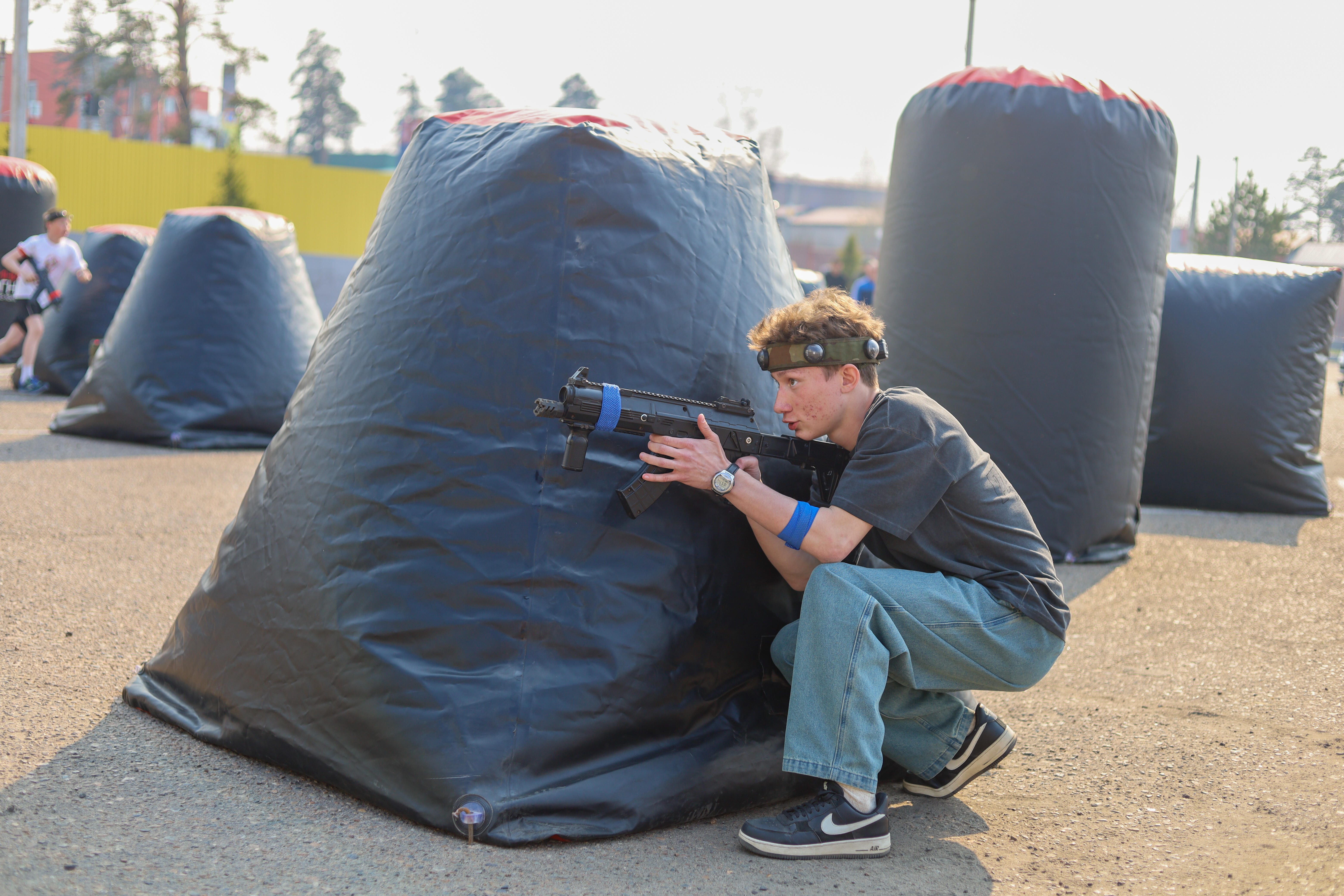 Лазертаг-турнир на «Макси» — как это было