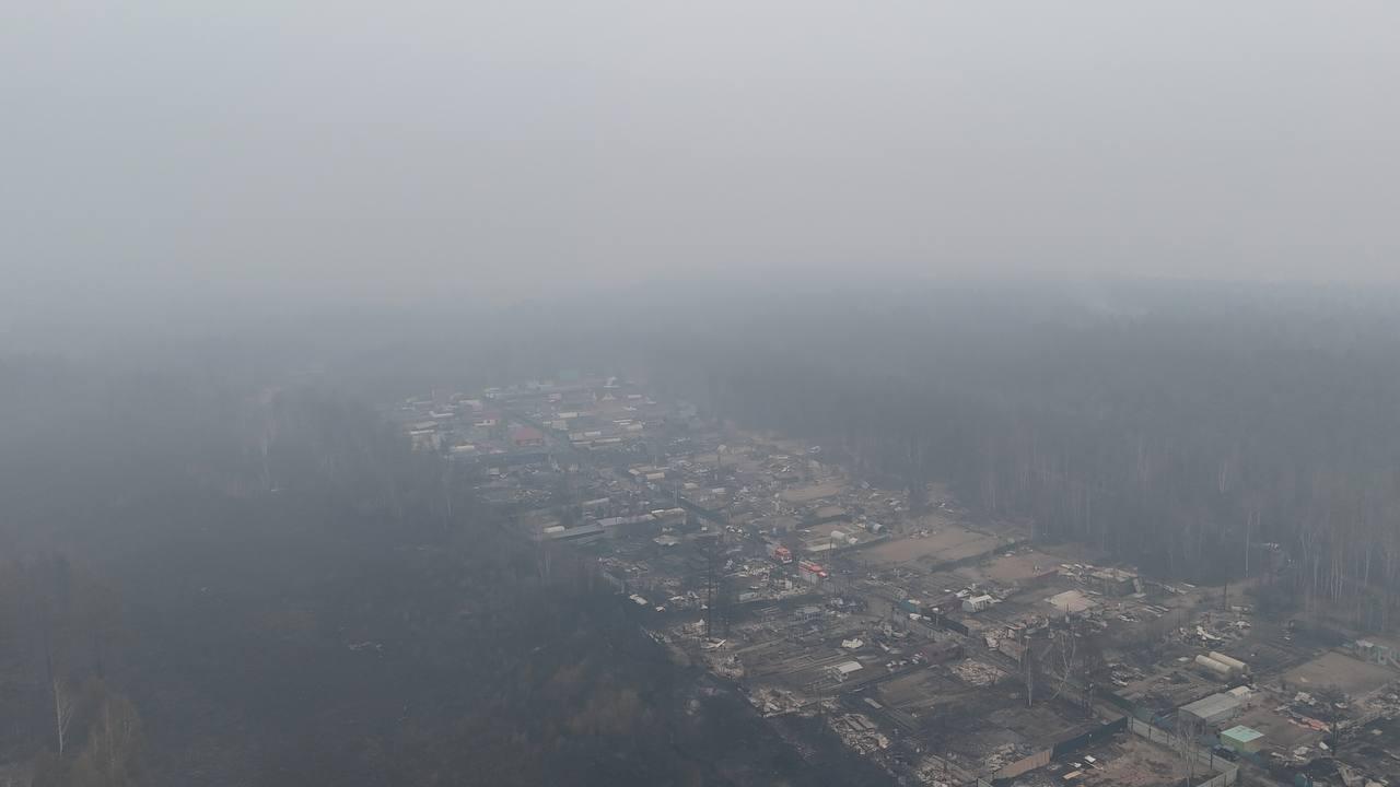 Появились кадры «Малиновки» после обрушившегося огня