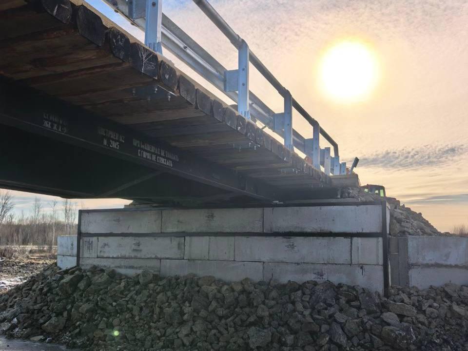 Завершился ремонт двух мостов в регионе