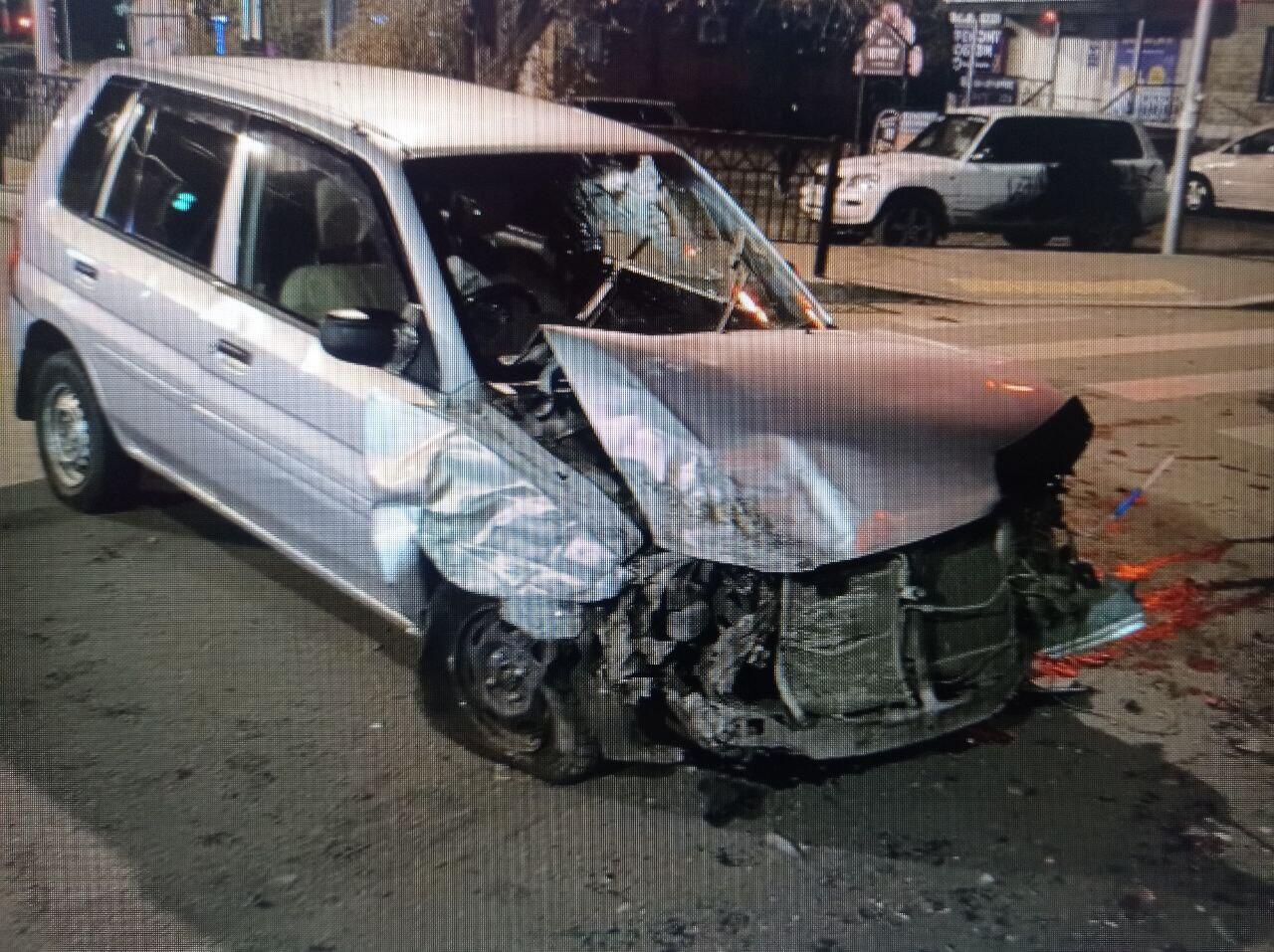 Два автомобиля столкнулись в Чите — пострадал пассажир