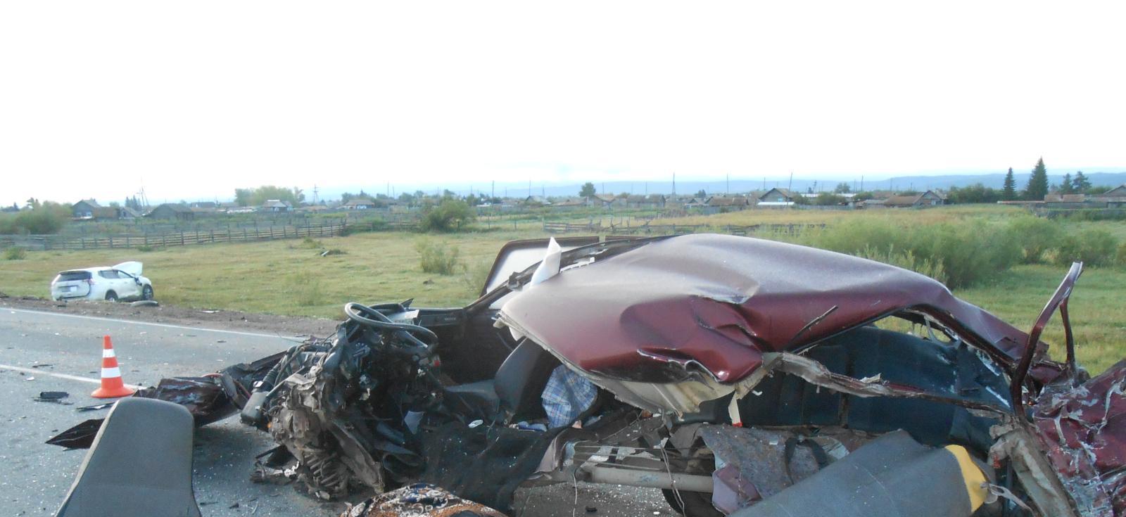 Водитель «Жигулей» погиб после столкновения с Nissan в Забайкалье