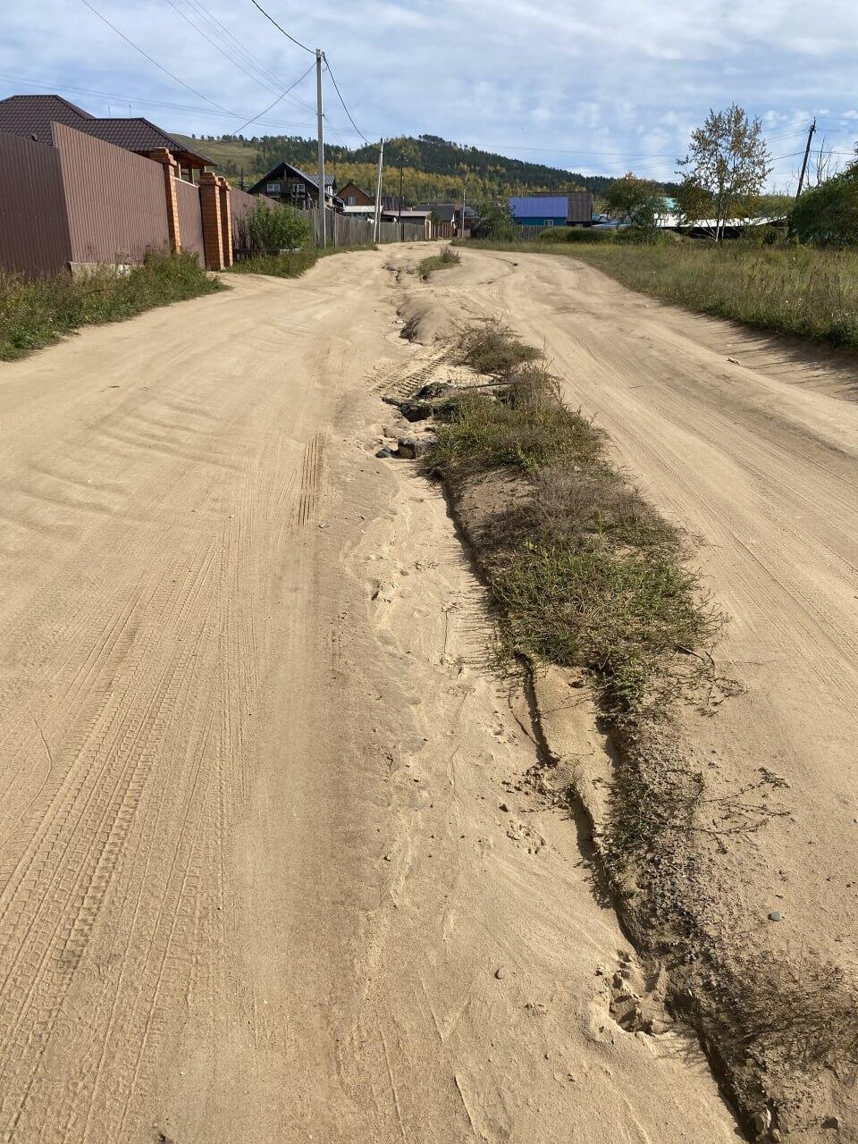 Жители села Засопка бьют тревогу из-за размытых дорог