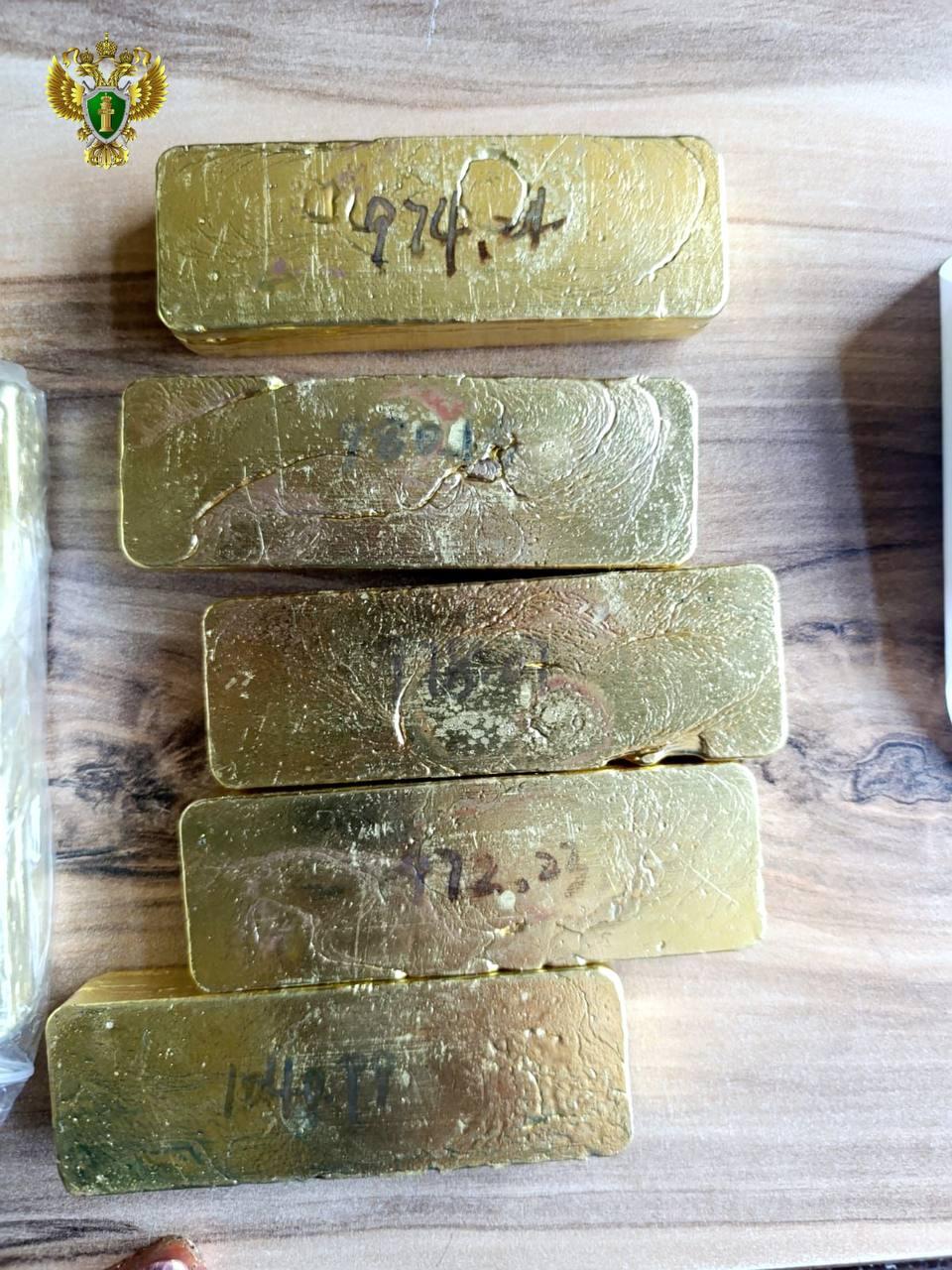 Иностранец пытался вывезти из региона 11 слитков золота на 7 млн рублей