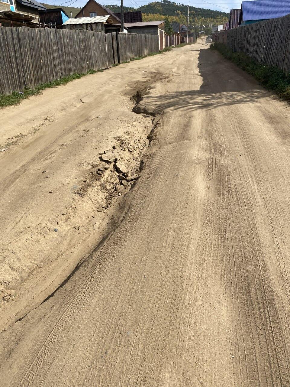 Жители села Засопка бьют тревогу из-за размытых дорог