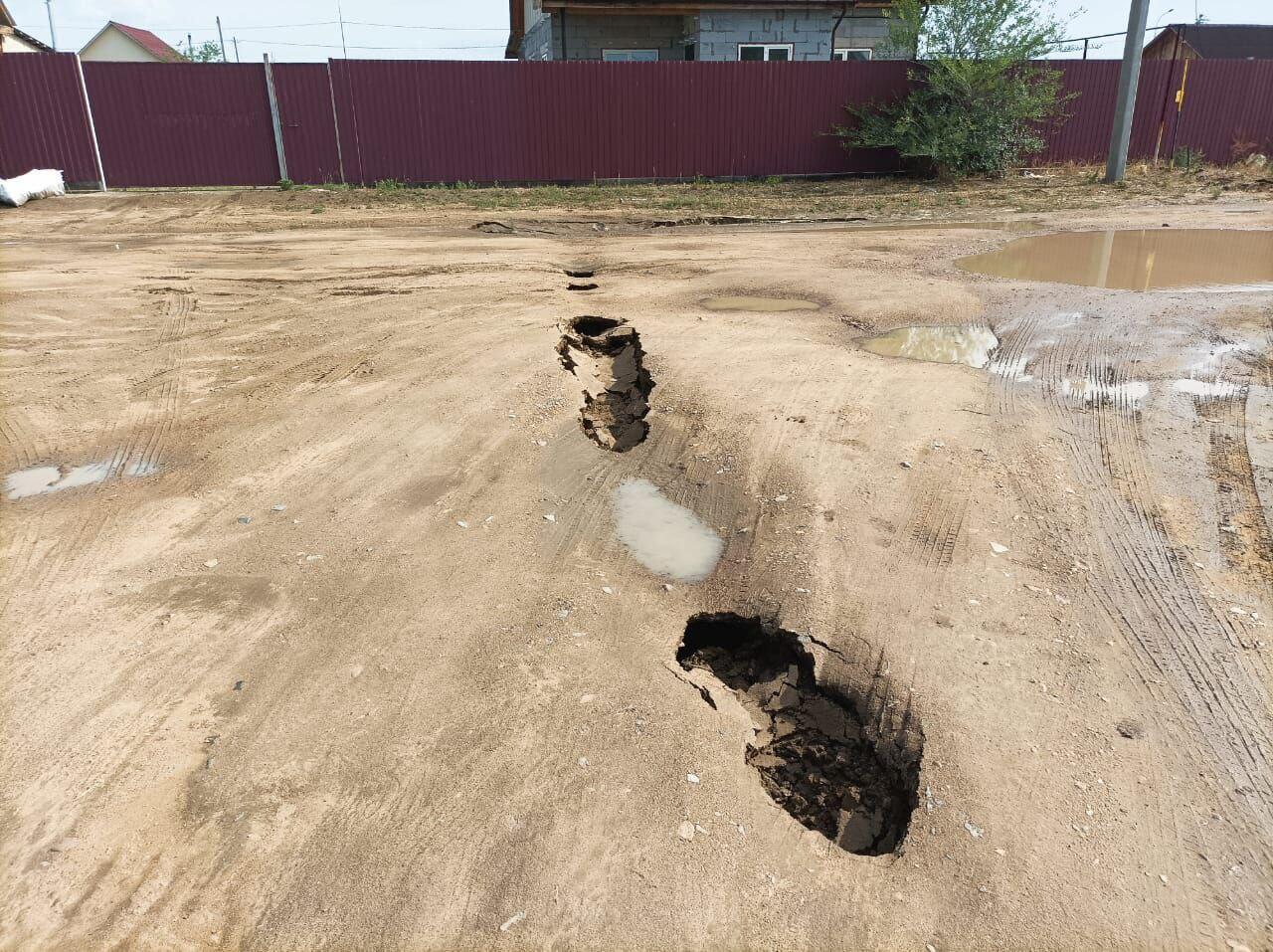 Жители микрорайона Амурский шокированы состоянием дорог