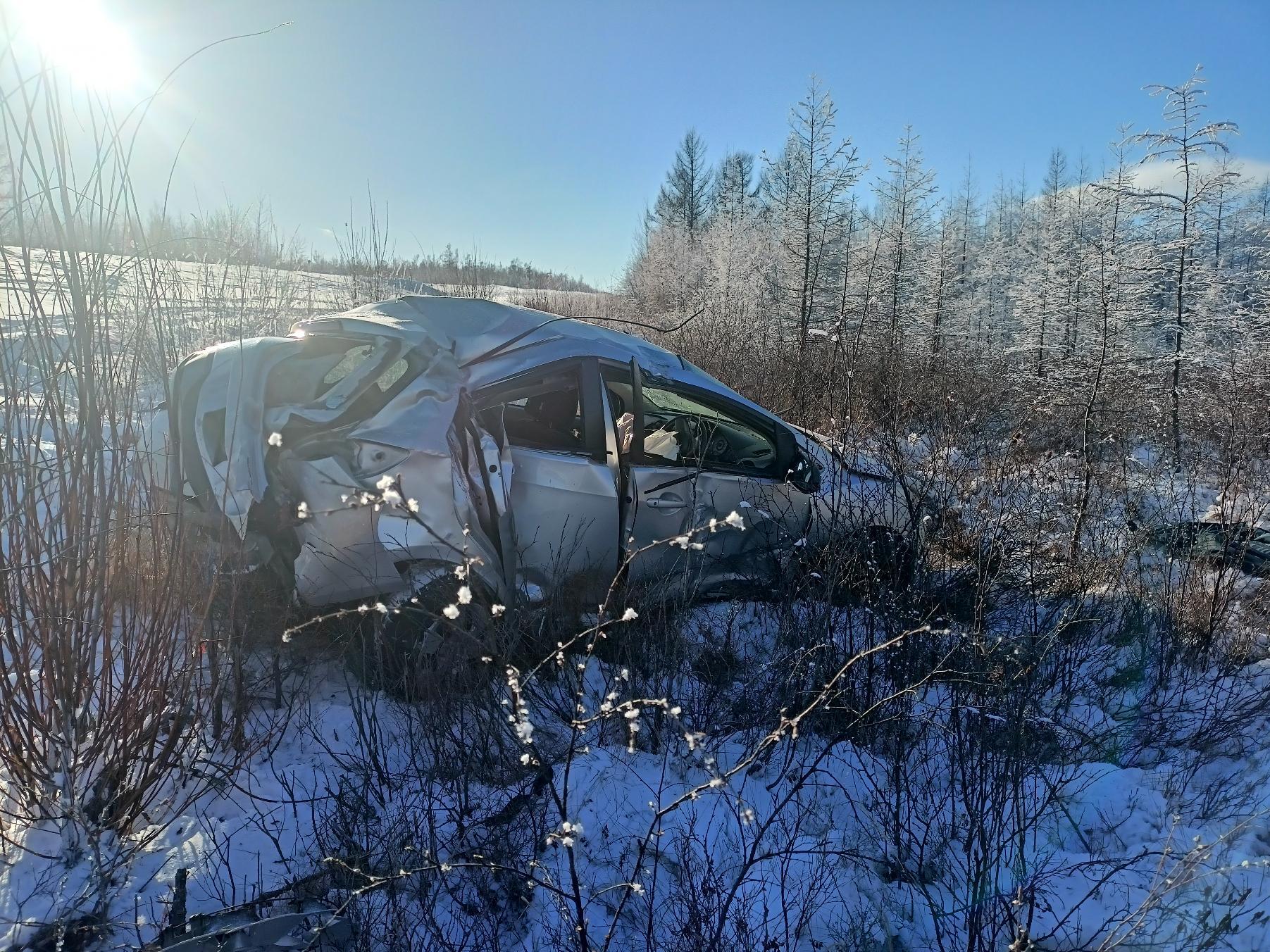 Смертельная авария произошла на «федералке» в первый день нового года |  02.01.2024 | Чита - БезФормата