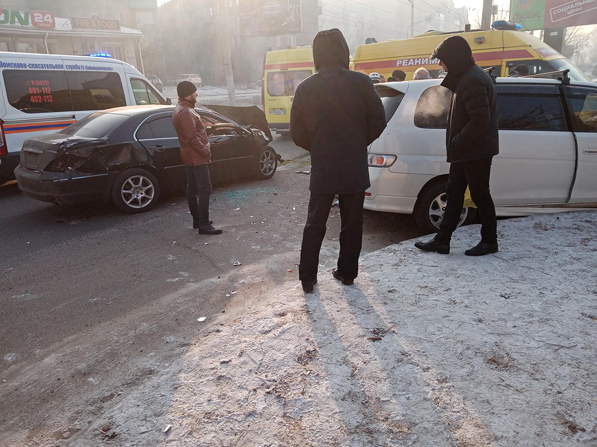 Ребенок пострадал в ДТП на улице Шилова в Чите – очевидец