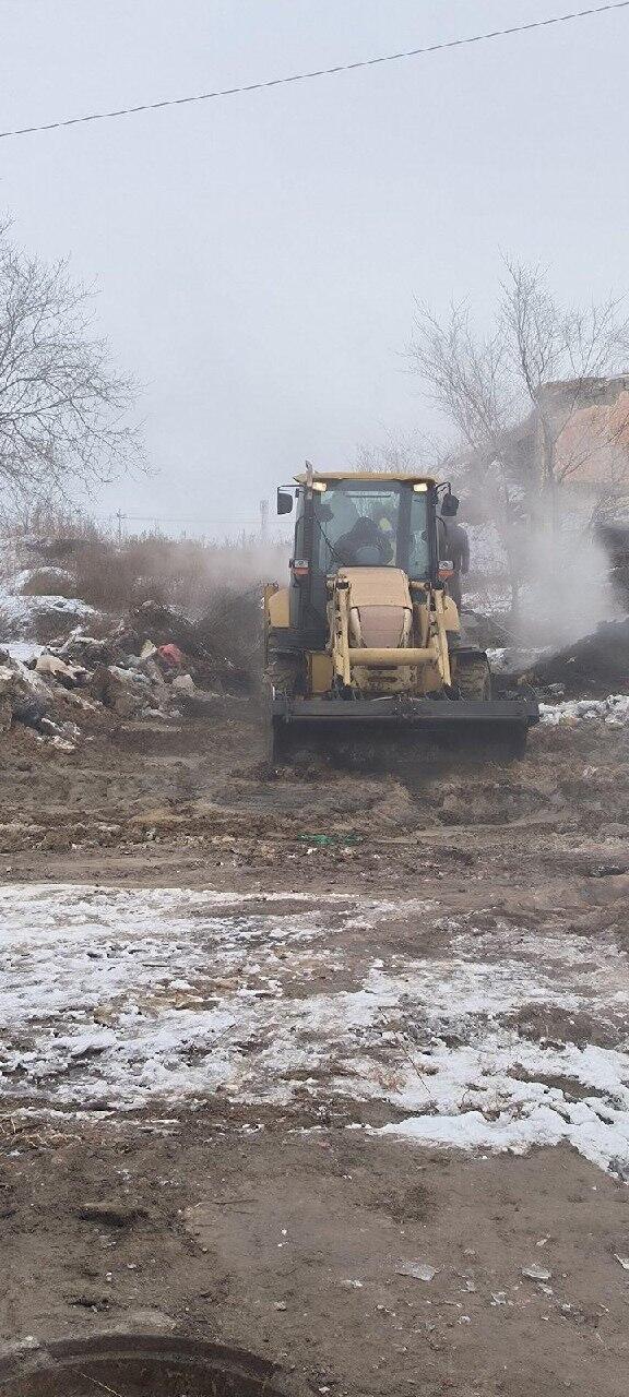 Порыв на теплосети произошел в Борзе