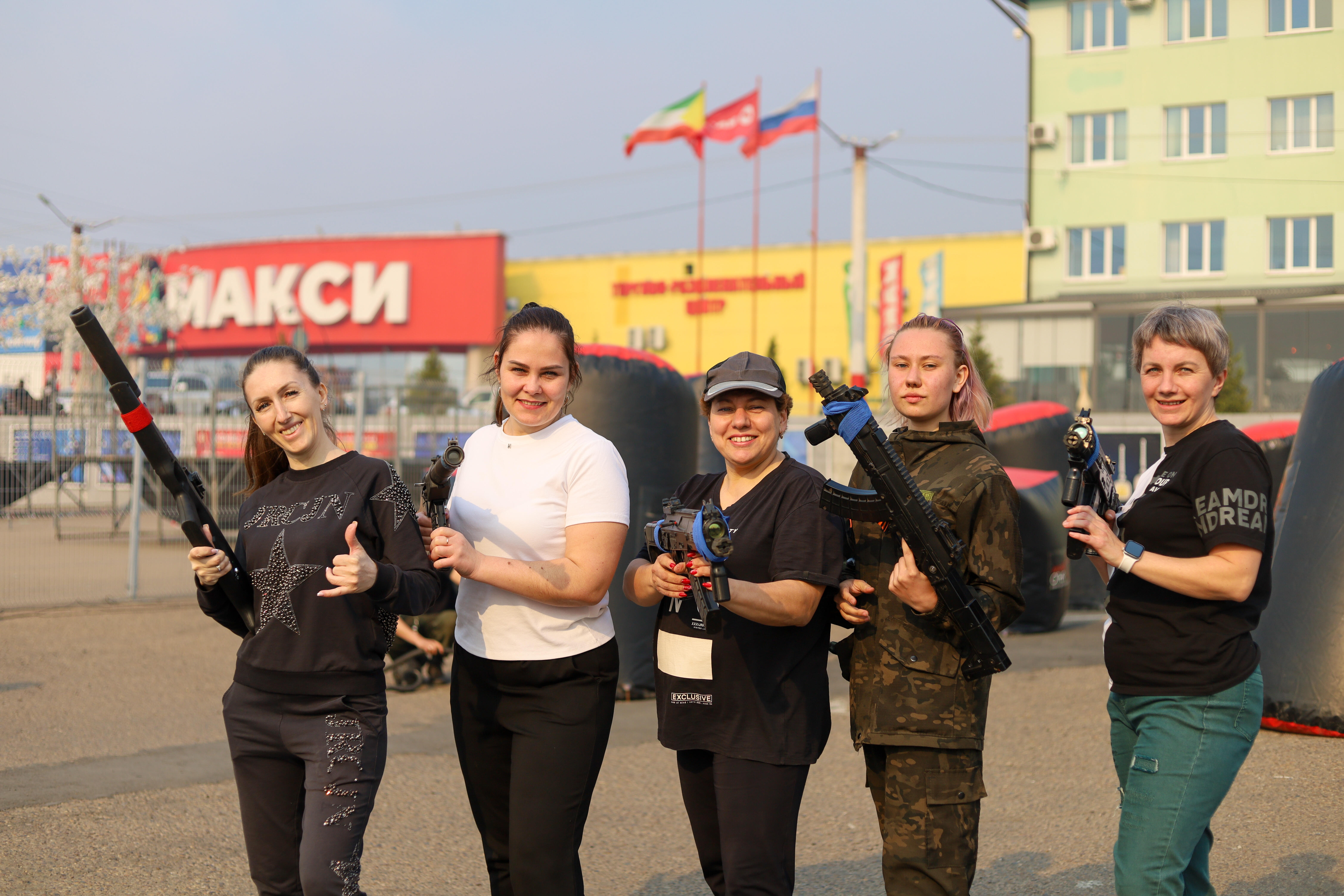 Лазертаг-турнир на «Макси» — как это было
