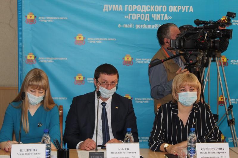 Дума Читы обратилась к жителям города в связи с непростой эпидемиологической ситуацией