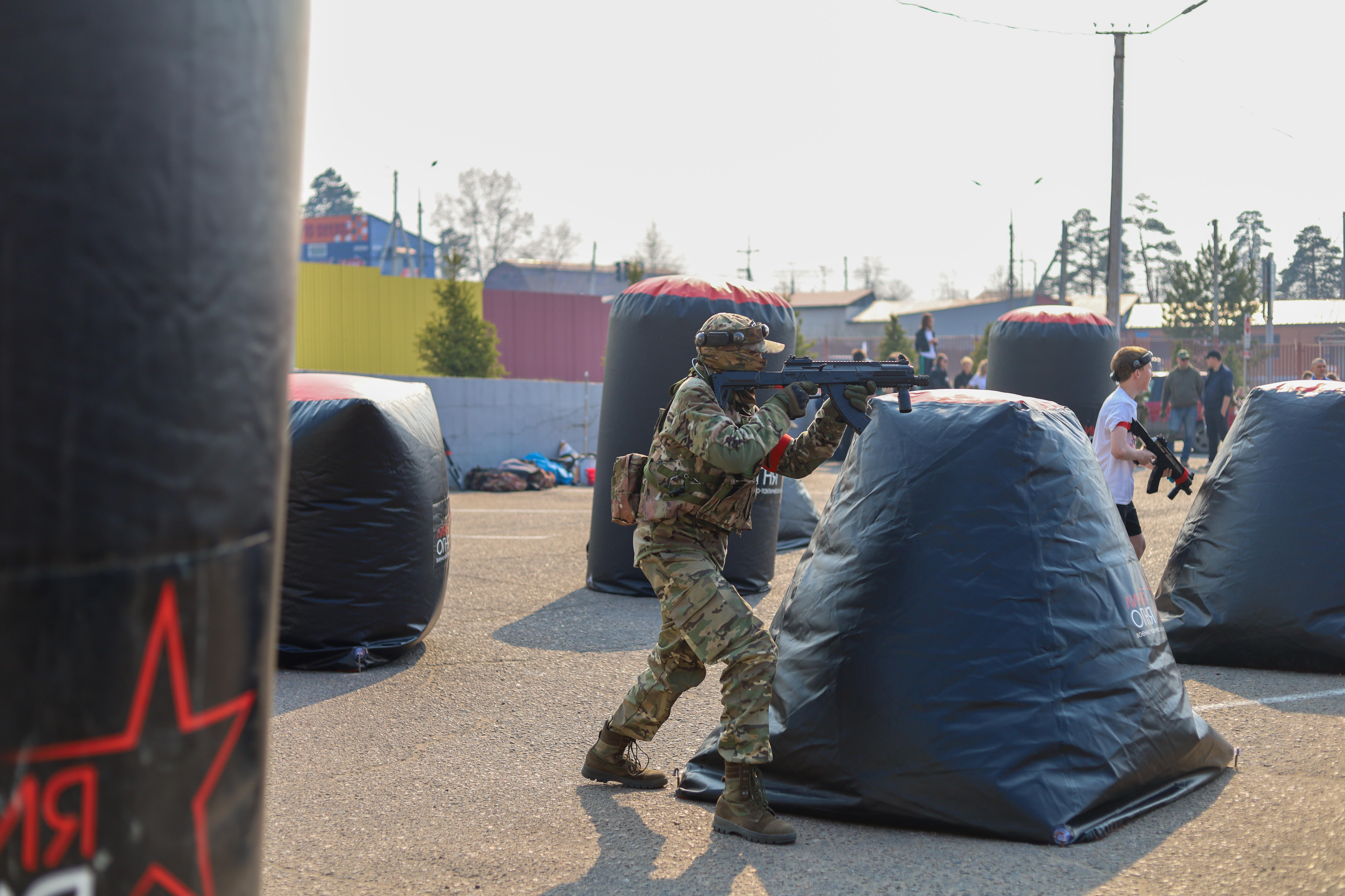 Лазертаг-турнир на «Макси» — как это было