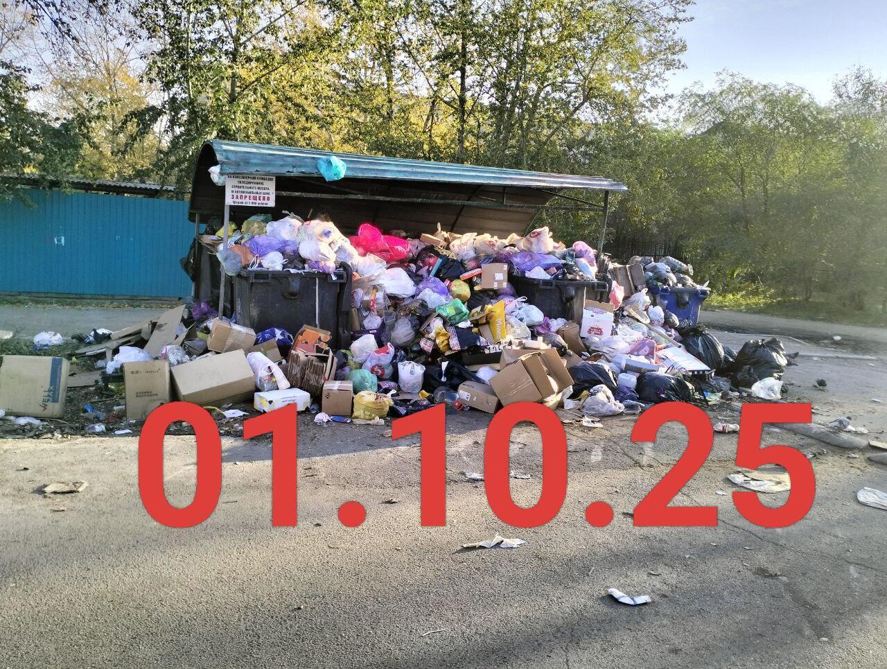 Читинцам предлагают требовать перерасчет оплаты за вывоз мусора