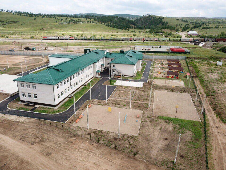 Строительство школы в Большой Туре завершено в Забайкалье