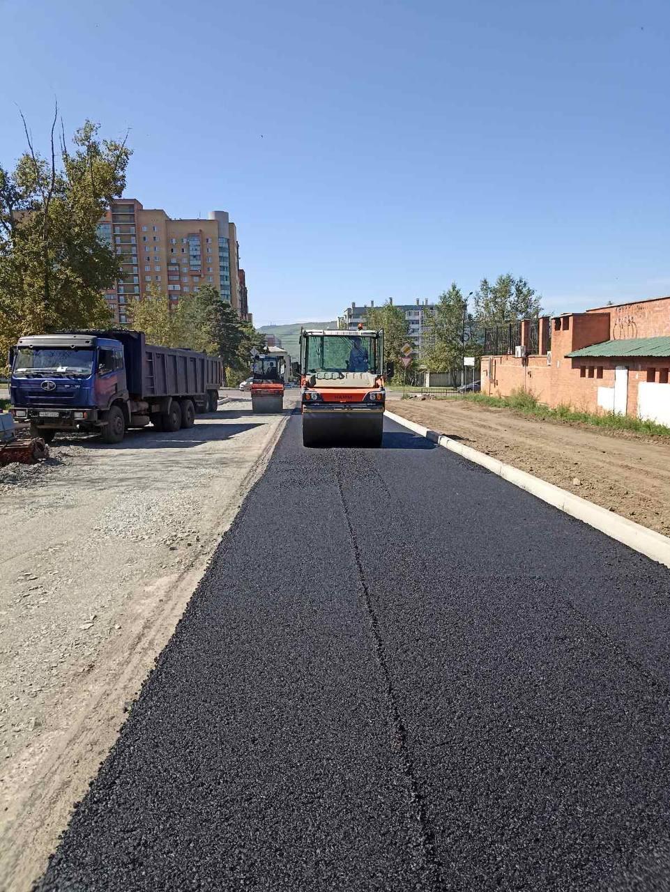 Ремонт дороги начали по улице Красноармейской в Чите