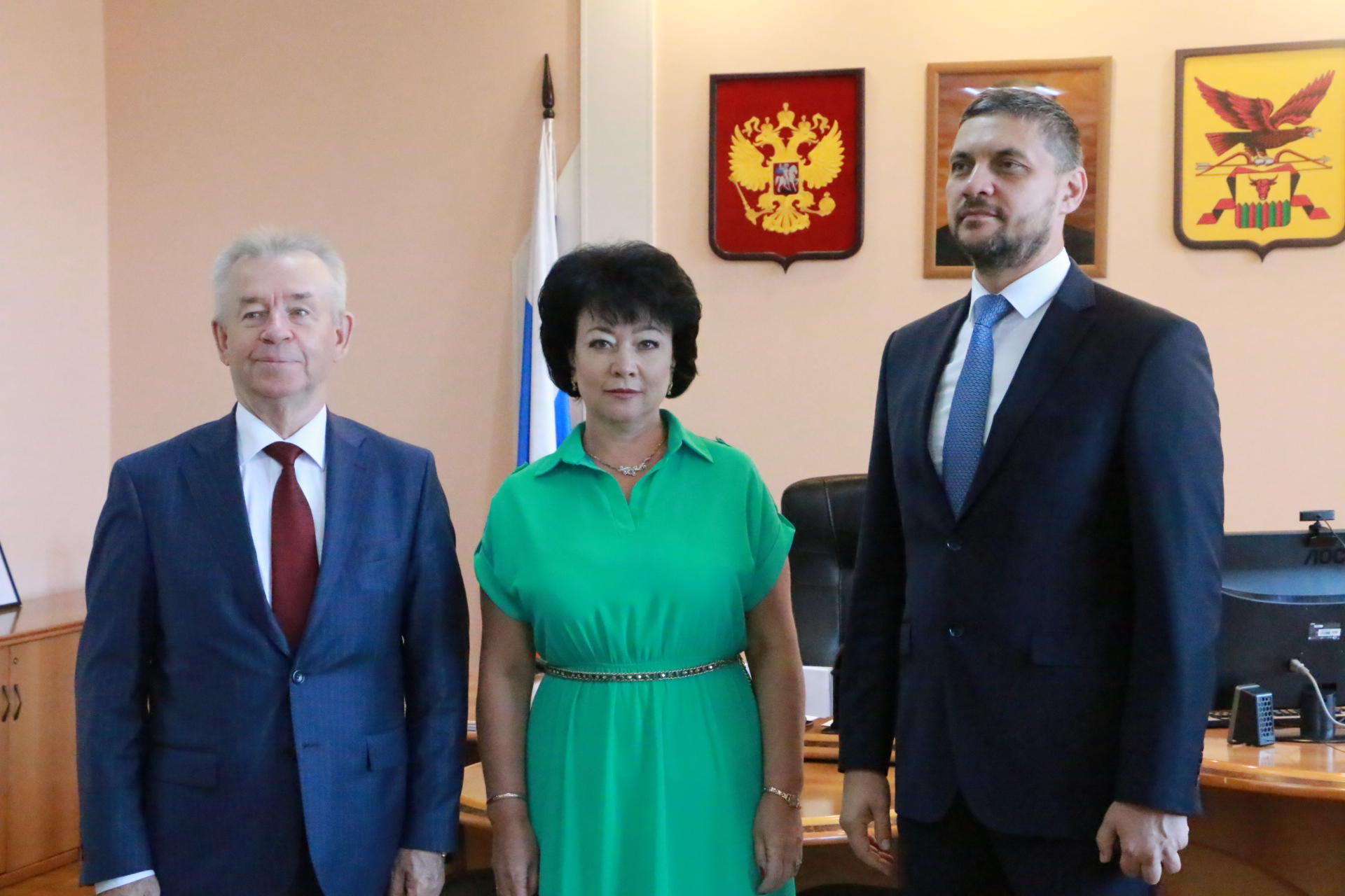 Осипов встретился с членом центрального Избиркома Евгением Колюшиным