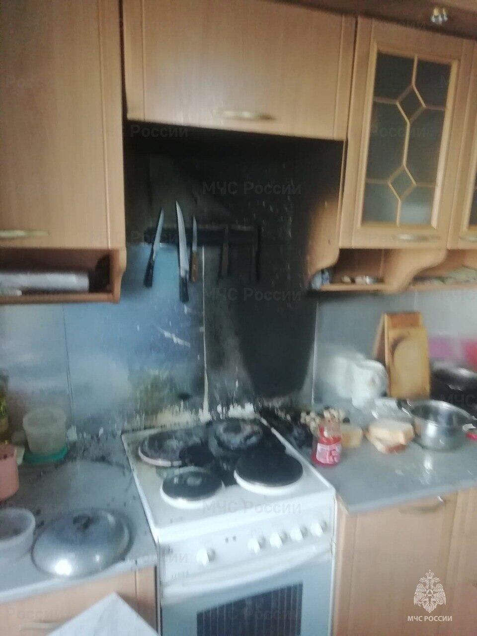 Пенсионер едва не погиб на пожаре в Чите