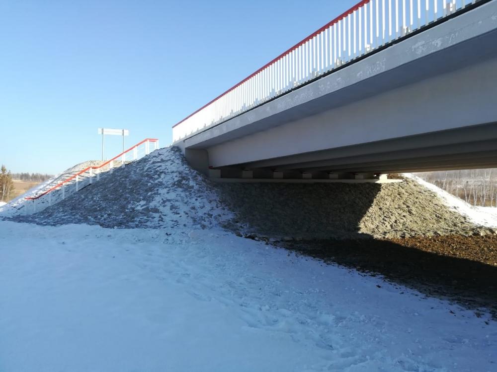 Капремонт моста через реку Шпотыкен досрочно завершили в Забайкалье