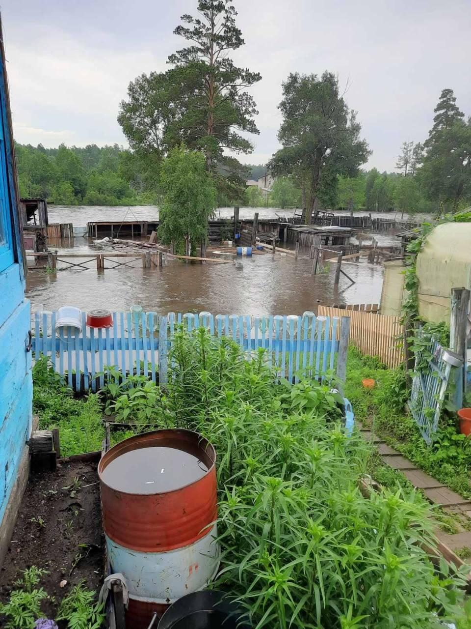 Циклон в Забайкалье»: ещё одно село топит в Читинском районе | 06.07.2023 |  Чита - БезФормата