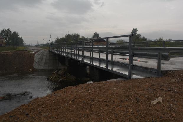 Разрушенные наводнением 2018 года мосты в Шилке восстановили