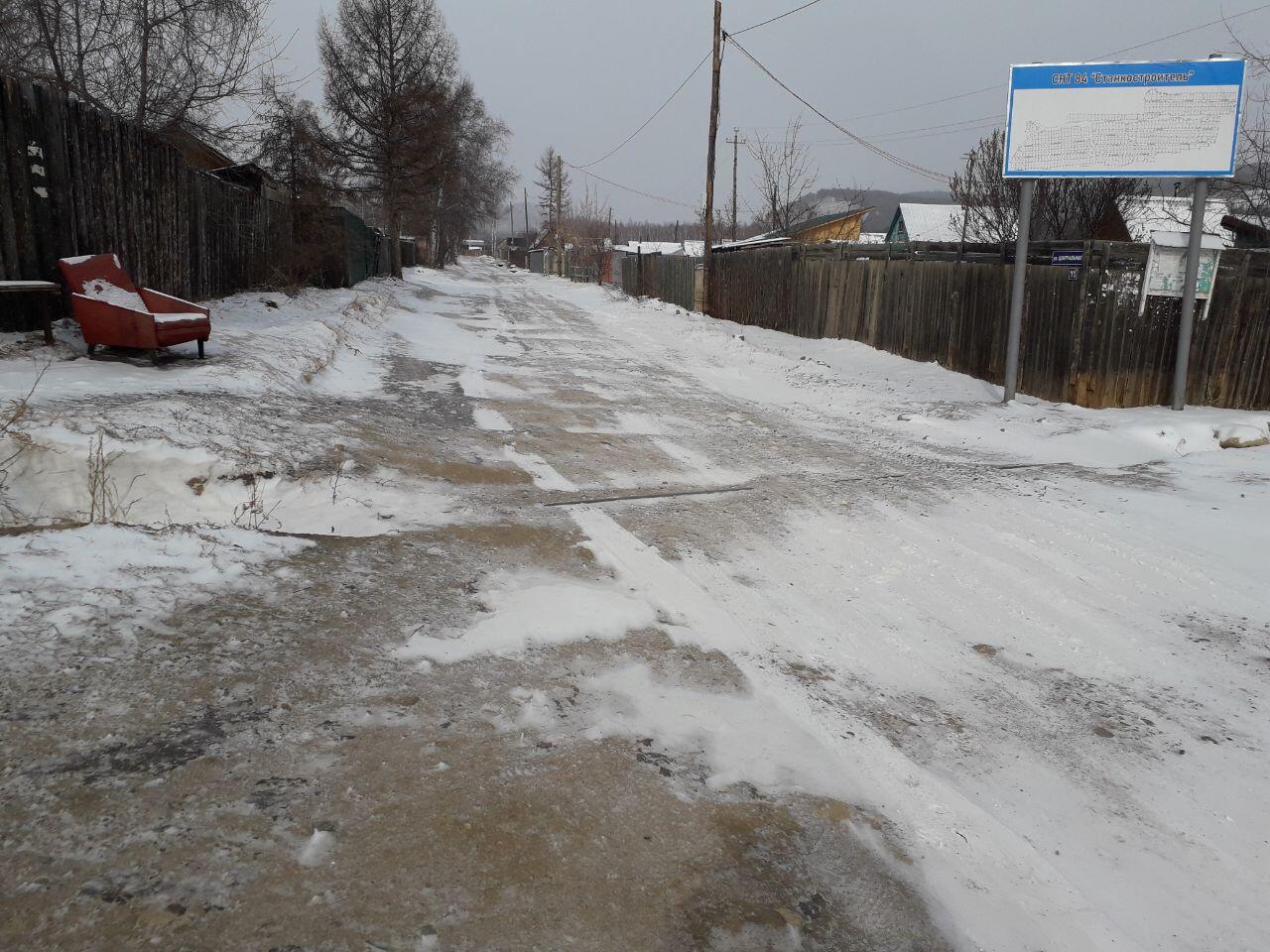 Грунтовые воды топят Черновский район Читы