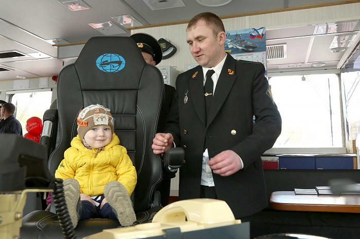 Новый корабль «Забайкалье» прибыл на Камчатку для службы на границе